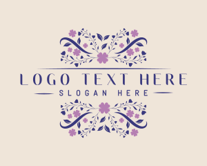 Nature Floral Foliage Logo