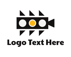 Traffic Light - Stoplight Video Camera logo design
