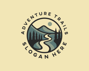 Natural Park Pathway logo design