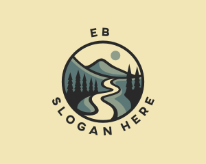 Natural - Natural Park Pathway logo design