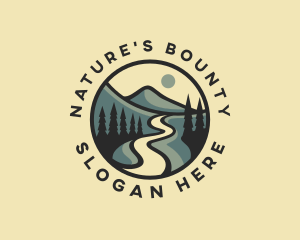 Natural Park Pathway logo design