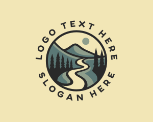 Travel - Natural Park Pathway logo design