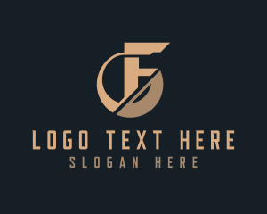 It - Cyber Technology Letter F logo design