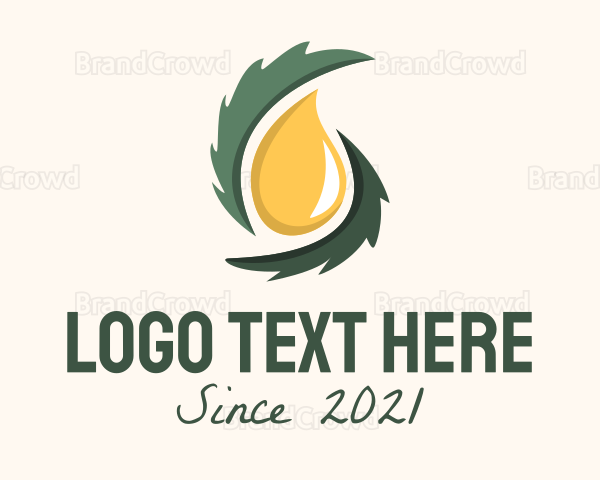 Organic Essential Oil Logo