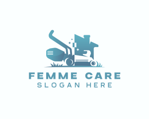 Gardening Lawn Care logo design