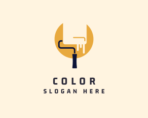 Renovation - Renovation Paint Roller logo design