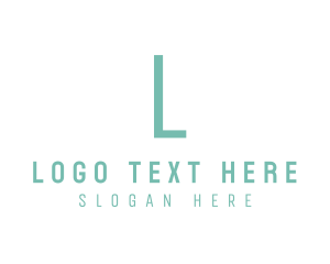 Turquoise - Generic Thin Business logo design