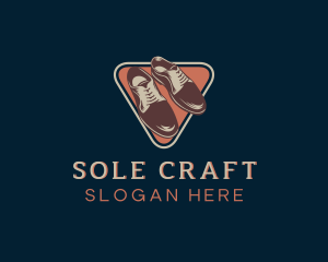 Shoemaking - Vintage Brogues Shoes logo design