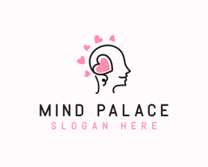 Memory - Head Heart Mind logo design