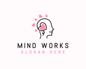 Head Heart Mind logo design