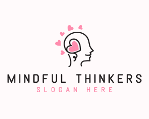 Head Heart Mind logo design