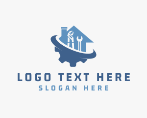 Cogwheel - Construction Home Builder logo design