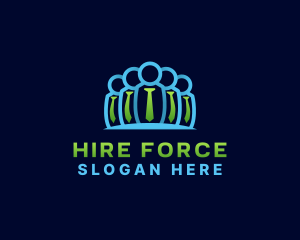 Employer - Human Resource Employee Community logo design
