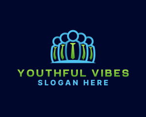 Youth - Human Resource Employee Community logo design