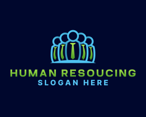 Human Resource Employee Community logo design