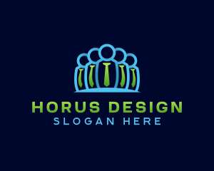 Human Resource Employee Community logo design