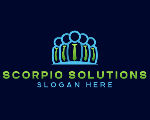 Human Resource Employee Community logo design