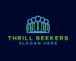 Human Resource Employee Community logo design