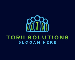 Human Resource Employee Community logo design