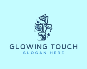 Bubble Cleaning Service logo design