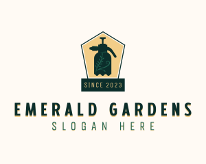 Garden Lawn Sprayer logo design