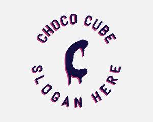 Gang - Urban Circle Paint Drip logo design