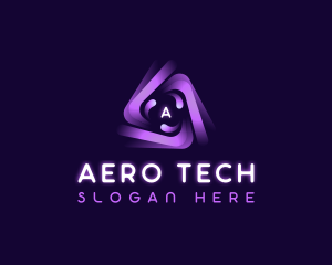 Tech Vortex AI logo design