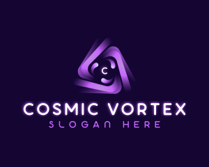 Tech Vortex AI logo design