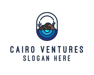 Cairo - Cactus Desert Oasis logo design