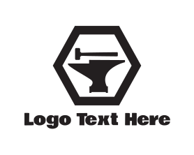 Hammer - Anvil & Hammer logo design