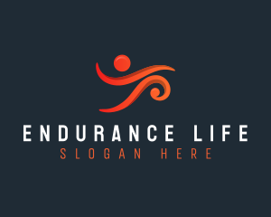 Endurance - Running Athletic Sports logo design