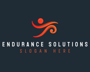 Endurance - Running Athletic Sports logo design