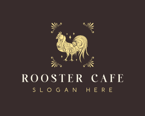 Philippine Mythical Rooster logo design