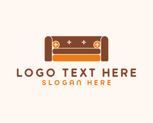 Wood - Sofa Furniture Upholstery logo design