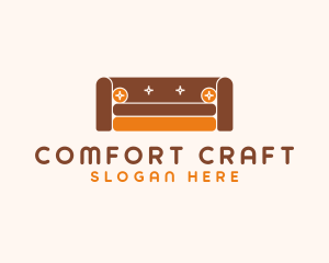 Upholstery - Sofa Furniture Upholstery logo design