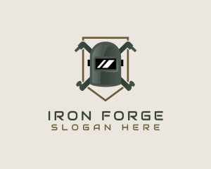 Industrial Welding Mask logo design