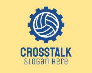 Volleyball Sports Gear  Logo