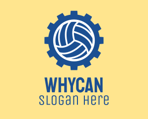 Volleybal Team - Volleyball Sports Gear logo design