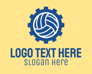Volleyball Sports Gear  Logo