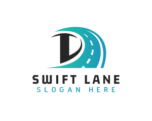 Lane - Road Infrastructure Expressway logo design