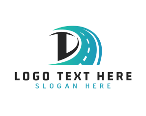 Pedestrian - Road Infrastructure Expressway logo design