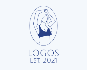 Female - Beauty Woman Model logo design