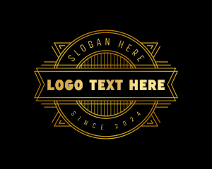 Premium - Luxury Art Deco logo design