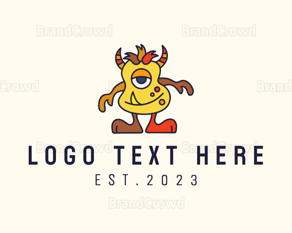 Horned Eye Monster Logo