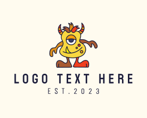 Horned Eye Monster Logo