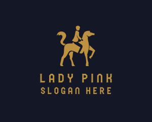 Equestrian Stallion Horse  Logo