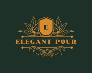 Elegant Shield Event logo design