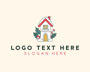 Snow - Holiday Snow House logo design