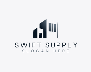 Supply - Warehouse Building Storage logo design