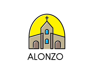 Catholic Parish Church logo design